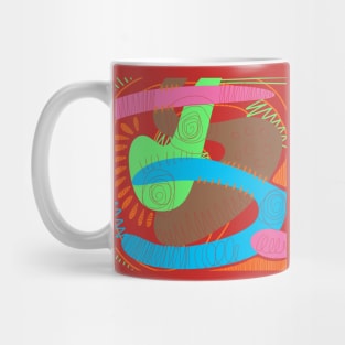 Abstract 8 Mug